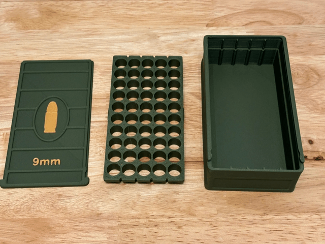 Boîte de rangement 9mm
