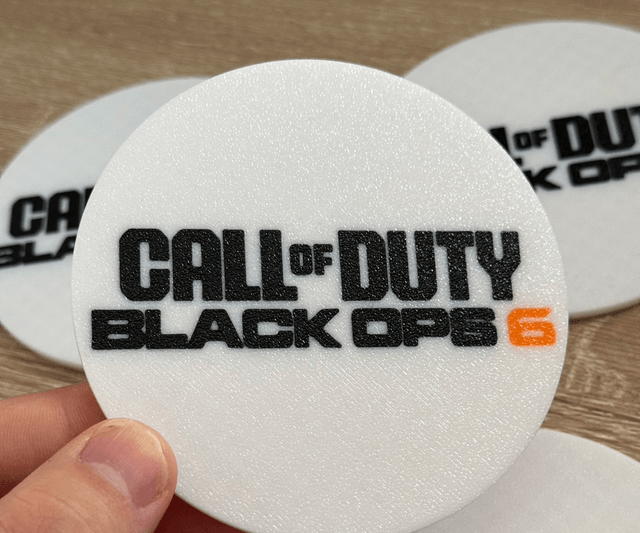 Sous verre Black Ops 6 blanc