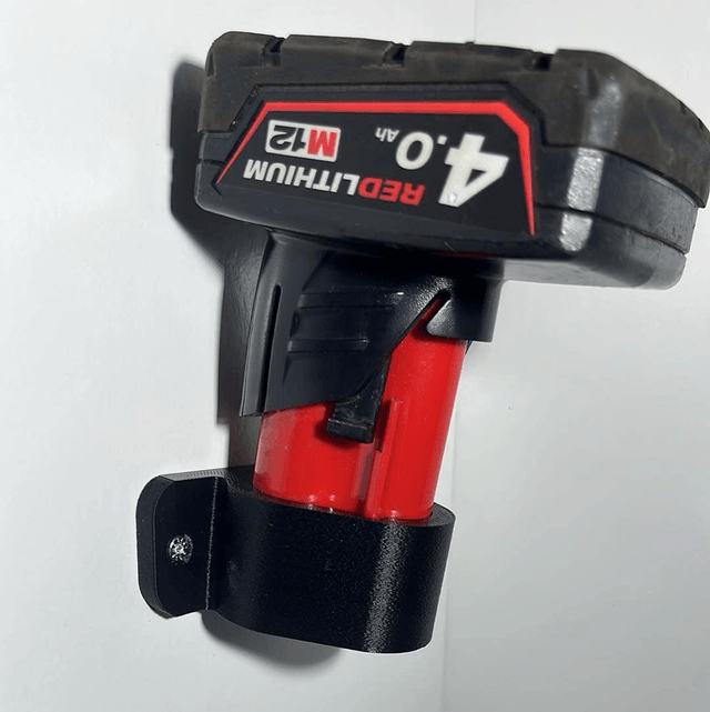Support batterie Milwaukee M12 