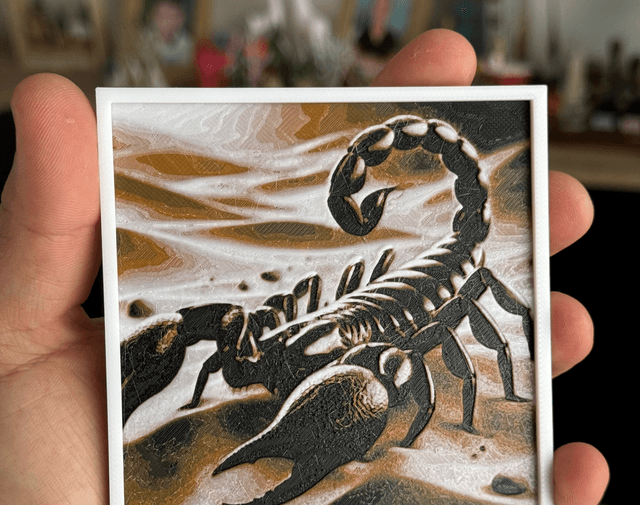 Cadre Scorpion 3D
